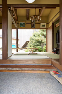 玄関土間と敷台