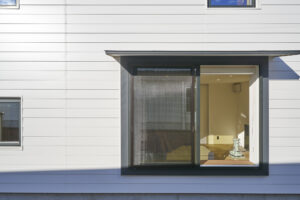 南向きの大きな窓